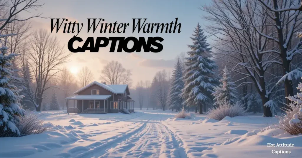 Witty Winter Warmth Captions