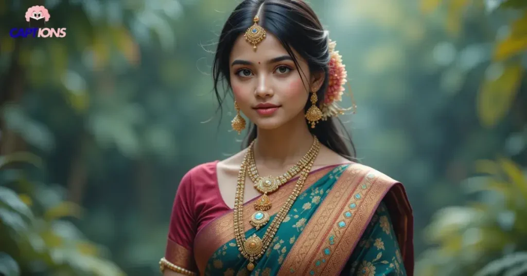 Attitude Saree Captions in English