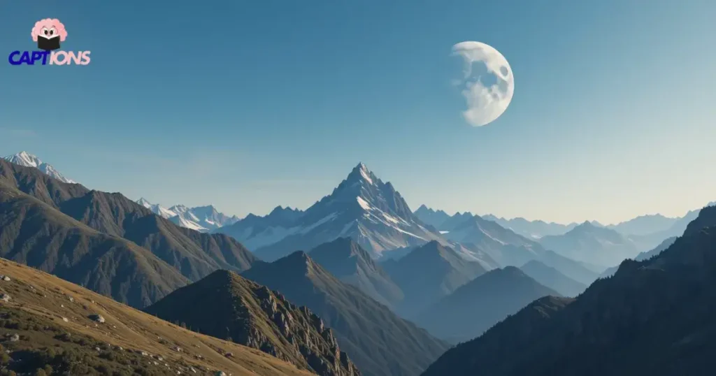 Moon Captions For Instagram One Word