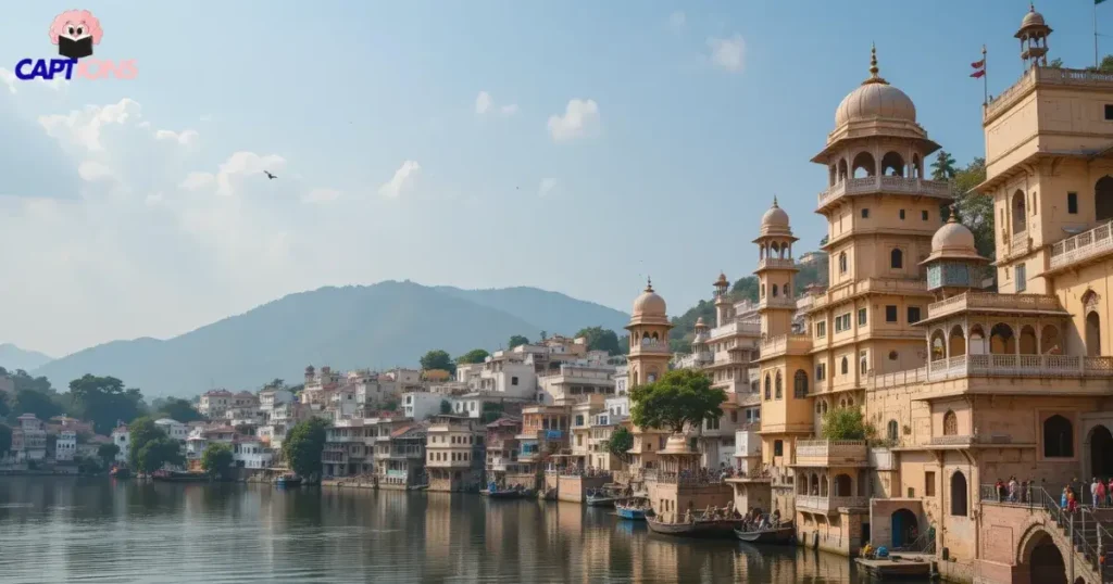 Romantic Udaipur Captions for Couples