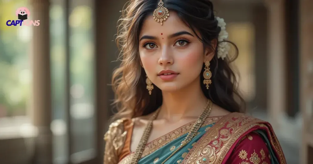 Saree Captions in Hindi for Traditional Vibes