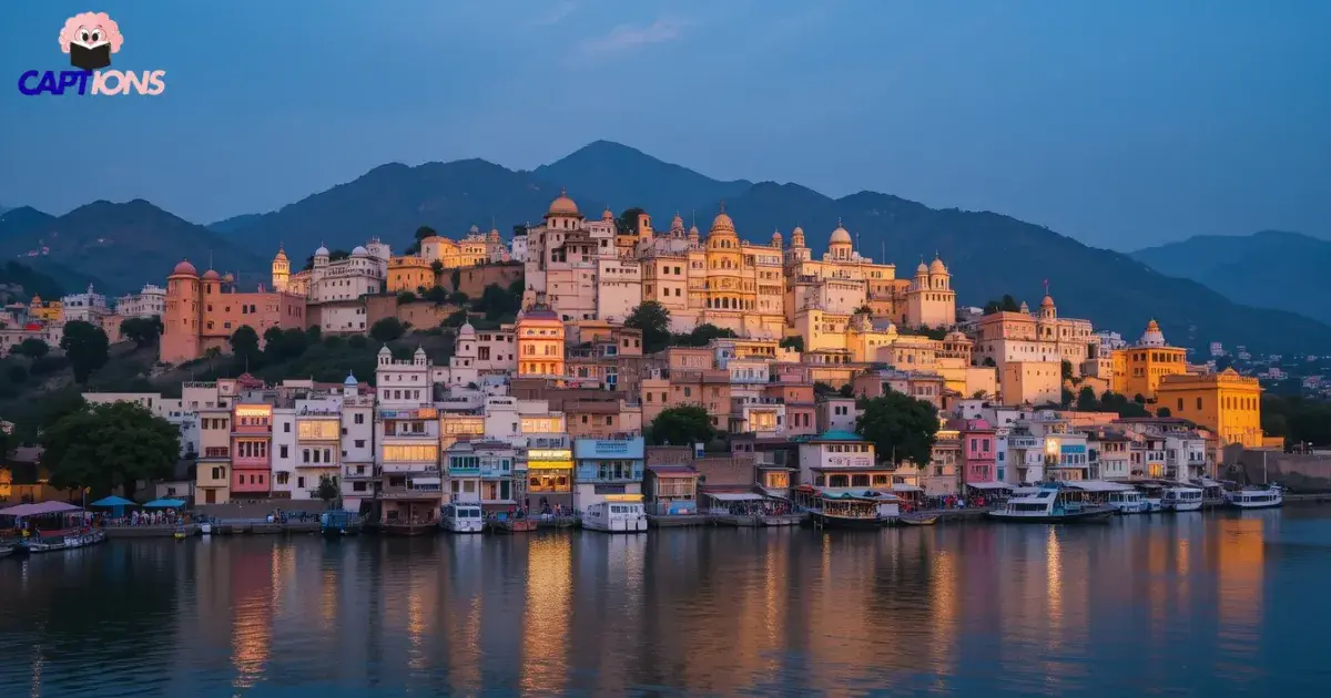Udaipur Captions and Quotes for Instagram In 2025